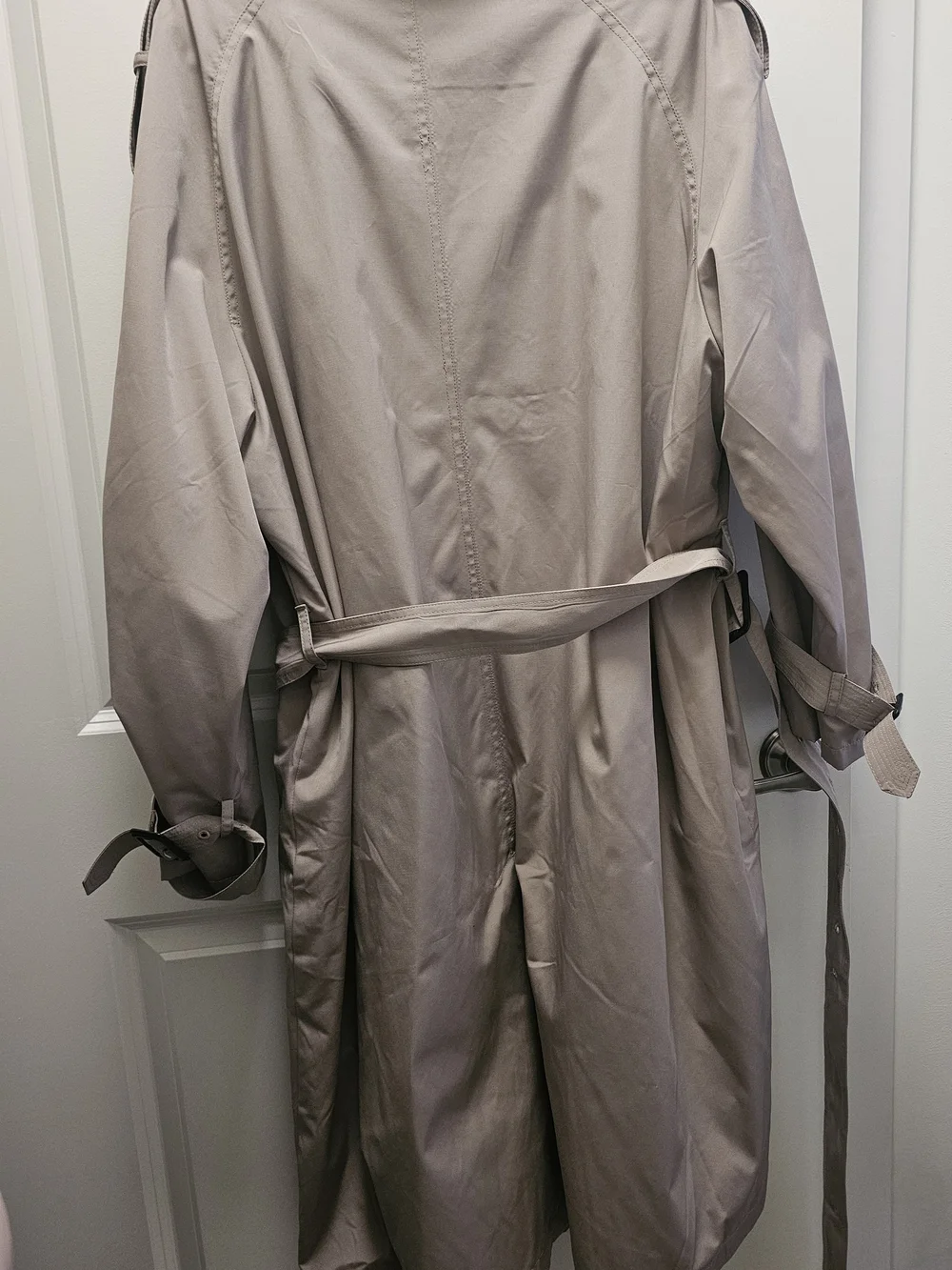 Vero Moda Beige/Taupe Long Trench Coat with Belt
